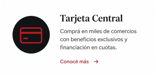 Tarjeta Central