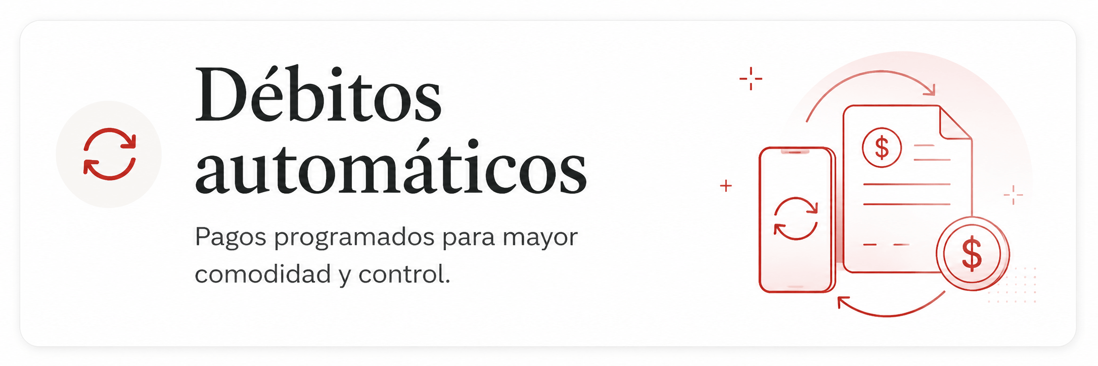 Débitos automáticos